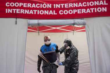 Esta pandemia provocada por el Covid-19 nos ha dejado imágenes únicas de nuestras ciudades y pueblos. Momentos que han captado nuestros fotoperiodistas y que resumen el impacto que esta enfermedad está provocando en Navarra