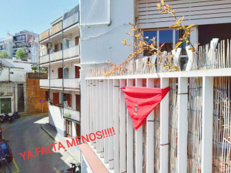 El pañuelo de San Fermín este sábado en todas las ventanas de Navarra. Esa es la idea con la que la capilla de San Fermín hace un llamamiento con motivo del cuarto peldaño de la escalera, este 4 de abril,