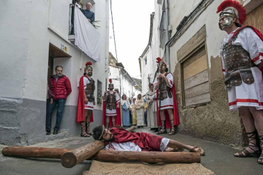 Fotos de la recreación de la Pasión viviente de Cristo en Andosilla