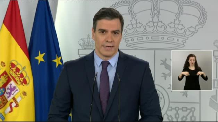 Vídeo: Sánchez asegura que la desescalada comenzará "como pronto" dentro de dos semanas