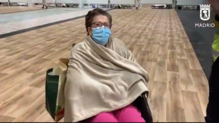 Aplausos de los sanitarios a la fortaleza de Dolores