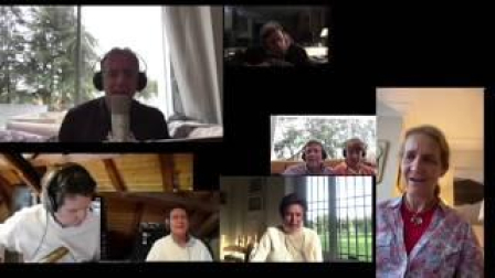 Vídeo: La infanta Elena también entona el 'Resistiré'