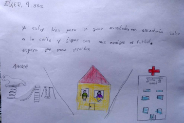 Llevan más de un mes sin salir a la calle, sin relacionarse con sus otros, ¿qué sienten?