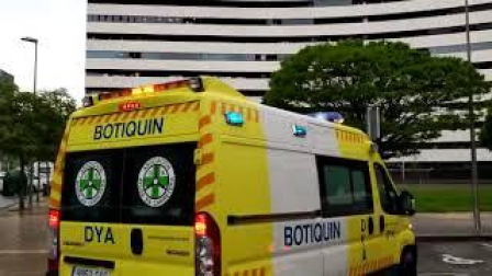 Vídeo | Aplausos a los vecinos de Ripagaina por parte de sanitarios, bomberos, policía...