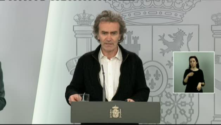 Vídeo | Simón asegura que la epidemia "está claramente en fases de posible control"
