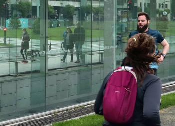Imágenes de la jornada del 2 de mayo, en la que los navarros pueden salir a la calle a pasear y hacer deporte entre las 6 y las 10 de la mañana, y las 20 y las 23 de la noche.