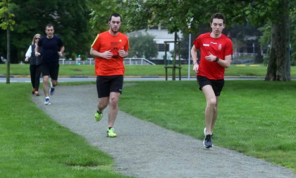 Imágenes de la jornada del 2 de mayo, en la que los navarros pueden salir a la calle a pasear y hacer deporte entre las 6 y las 10 de la mañana, y las 20 y las 23 de la noche.