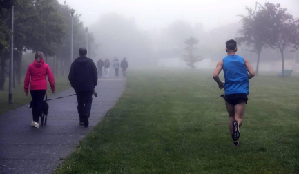 Imágenes de la jornada del 2 de mayo, en la que los navarros pueden salir a la calle a pasear y hacer deporte entre las 6 y las 10 de la mañana, y las 20 y las 23 de la noche.