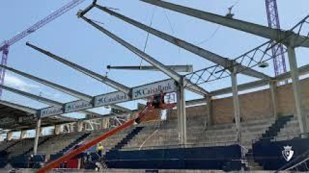 Vídeo: Así marchan las obras del estadio del Sadar