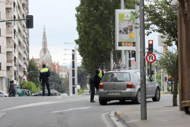 Este sábado se las iniciado la peatonalización del paseo Sarasate, con los cambios de tráfico y modificación de las paradas de villavesas.