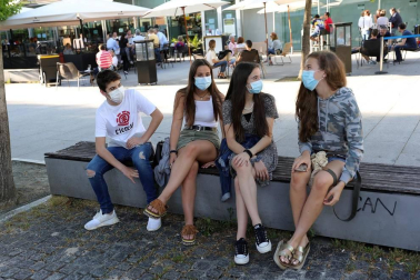 El primer día de obligatoriedad de su uso coincidió con una jornada veraniega de 30 grados