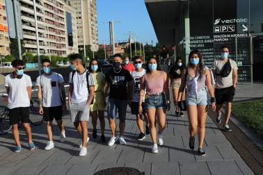 El primer día de obligatoriedad de su uso coincidió con una jornada veraniega de 30 grados