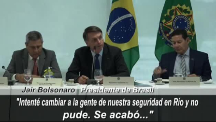 Vídeo: El Supremo de Brasil revela una polémica reunión de Bolsonaro con amenazas e insultos