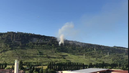 Vídeo del incendio en el Monte San Cristobal