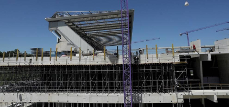 La nueva grada alta en Gol, Sur y Lateral comenzará a instalarse en junio