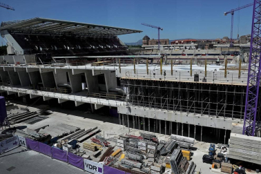 La nueva grada alta en Gol, Sur y Lateral comenzará a instalarse en junio