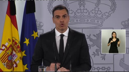 Sánchez pedirá "la última y definitiva" prórroga del estado de alarma