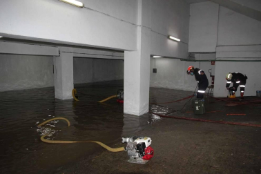 Fotos de las inundaciones tras la tormenta en Tudela