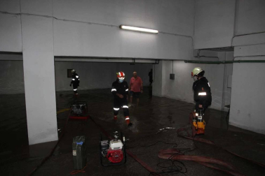 Fotos de las inundaciones tras la tormenta en Tudela