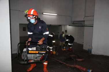 Fotos de las inundaciones tras la tormenta en Tudela