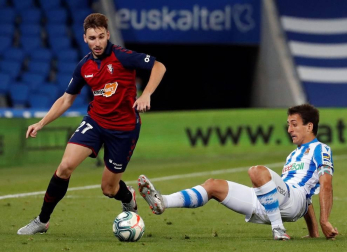 Galería de fotos del partido Real Sociedad-Osasuna