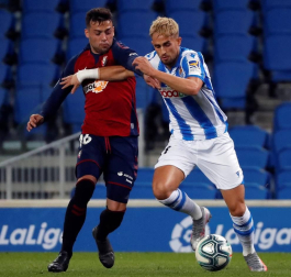 Galería de fotos del partido Real Sociedad-Osasuna