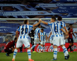 Galería de fotos del partido Real Sociedad-Osasuna