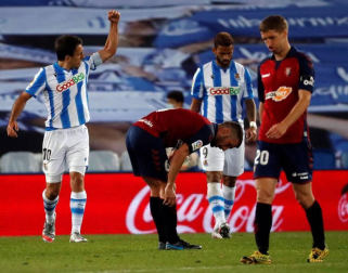 Galería de fotos del partido Real Sociedad-Osasuna