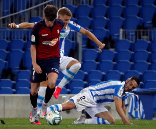 Galería de fotos del partido Real Sociedad-Osasuna