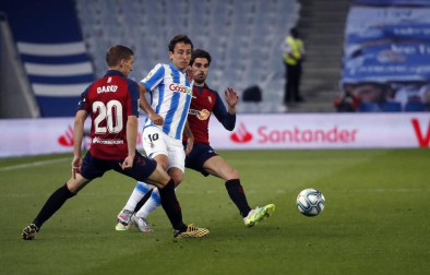 Galería de fotos del partido Real Sociedad-Osasuna