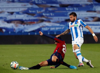 Galería de fotos del partido Real Sociedad-Osasuna