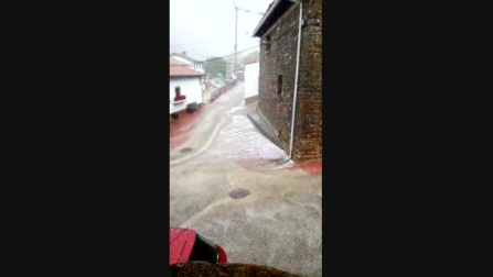 Vídeo de la granizada en Bigüezal