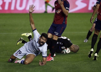 Galería de fotos del partido Osasuna-Atlético