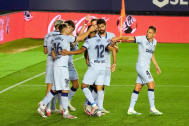 Galería de fotos del partido Osasuna-Atlético