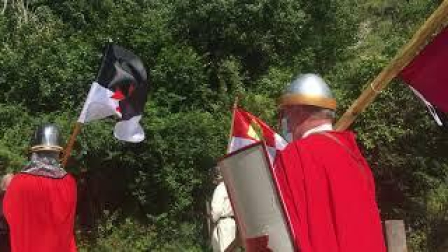 Vídeo de la llegada de la delegación de la Mochila de Luz a Arre