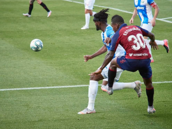 Imágenes del partido entre Osasuna y Leganés en El Sadar.