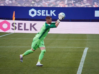 Imágenes del partido entre Osasuna y Leganés en El Sadar.