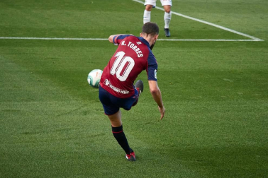 Imágenes del partido entre Osasuna y Leganés en El Sadar.