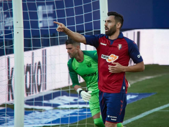 Imágenes del partido entre Osasuna y Leganés en El Sadar.