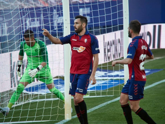 Imágenes del partido entre Osasuna y Leganés en El Sadar.