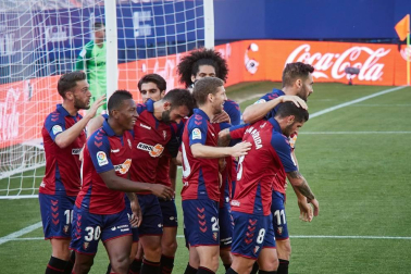 Imágenes del partido entre Osasuna y Leganés en El Sadar.