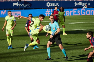 Imágenes más destacadas del encuentro correspondiente a la Jornada 34 de LaLiga Santander disputado en el estadio de El Sadar.