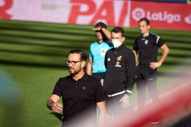 Imágenes más destacadas del encuentro correspondiente a la Jornada 34 de LaLiga Santander disputado en el estadio de El Sadar.