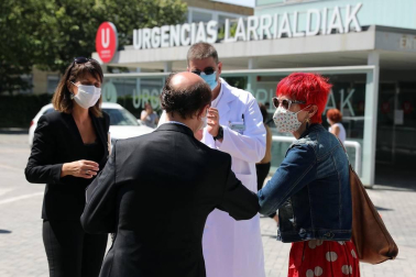 Música de La Pamplonesa este 7 de julio en el exterior del CHN