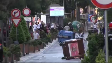 Incidentes en Barakaldo en protesta por el mitin de Vox