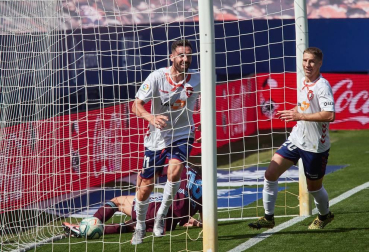 Galería de fotos del partido Osasuna-Celta (2-1).