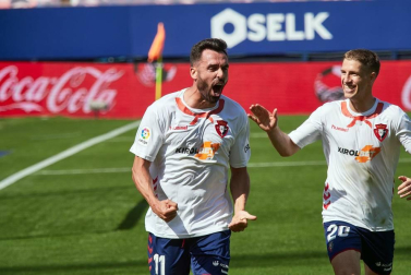 Galería de fotos del partido Osasuna-Celta (2-1).