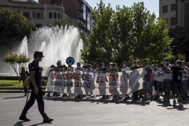 Un clamor de 3.000 personas da voz a los 239 empleados de Gamesa Aoiz