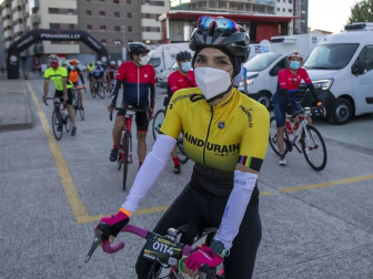 Todas las fotografías de la carrera ciclista La Induráin 2020 celebrada en Villava