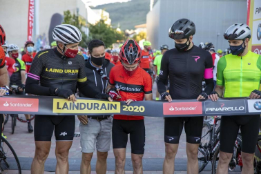 Todas las fotografías de la carrera ciclista La Induráin 2020 celebrada en Villava